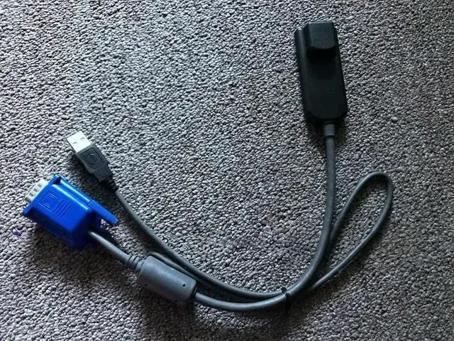 Main image of FOR IBM Second-generation Media Kvm Connection Cable V 46M5383 46M4028 46m4177 Module