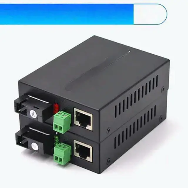 Main image of FOR 485 to Fiber Optic Transceiver Two-way Data Optical Transceiver with Network Port Optical Modem 422/232 Pair