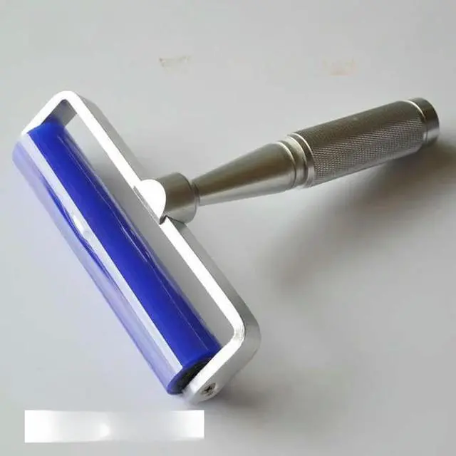 Main image of FOR PCB high-viscosity sticky silicone dust removal rubber screen printing all aluminum handle electrostatic