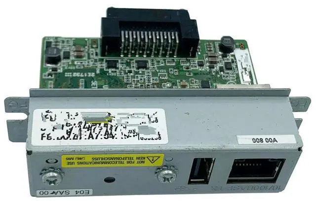 Main image of FOR Ethernet Interface For TM U220B 220PB 220PD 220PA TM T81 T82II T88III T88IV T88V T70 T90 T86L UB-E03 UB-E02 C32C824541