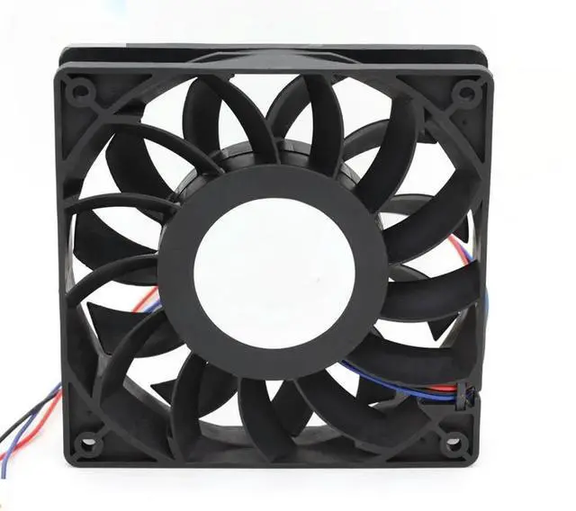 Main image of FOR 120mm 12cm High Speed Cooling Fan for FFB1212SH 12025 12V 1.24A 3-pin Server Inverter Case Axial Cooler Industrial Fans