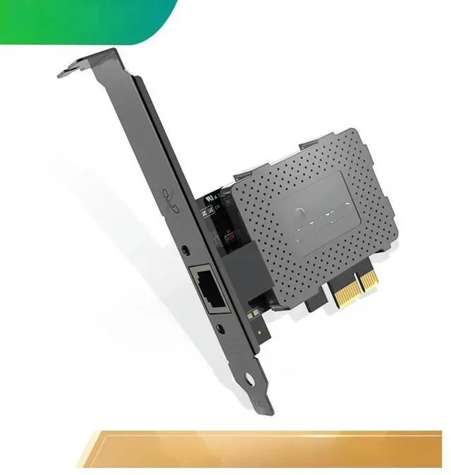 Main image of FOR Ethernet Gigabit LAN Adapter Protective Cover 10/100/1000Mbps PCI-E RJ45 Converter Wake On Function for PC