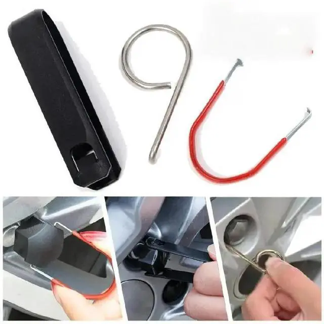 Main image of Alloy Wheel Bolt Nut Cap Puller Remover 3pcs