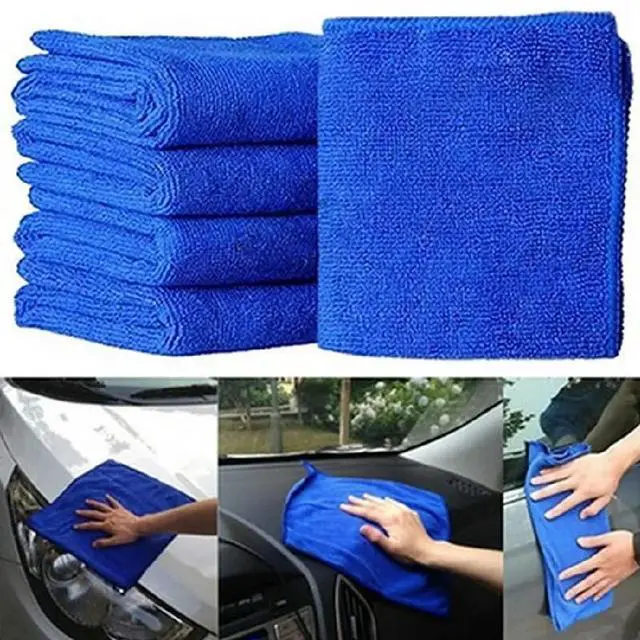 Main image of Microfiber Car Cleaning Cloth 30cm 5pcs