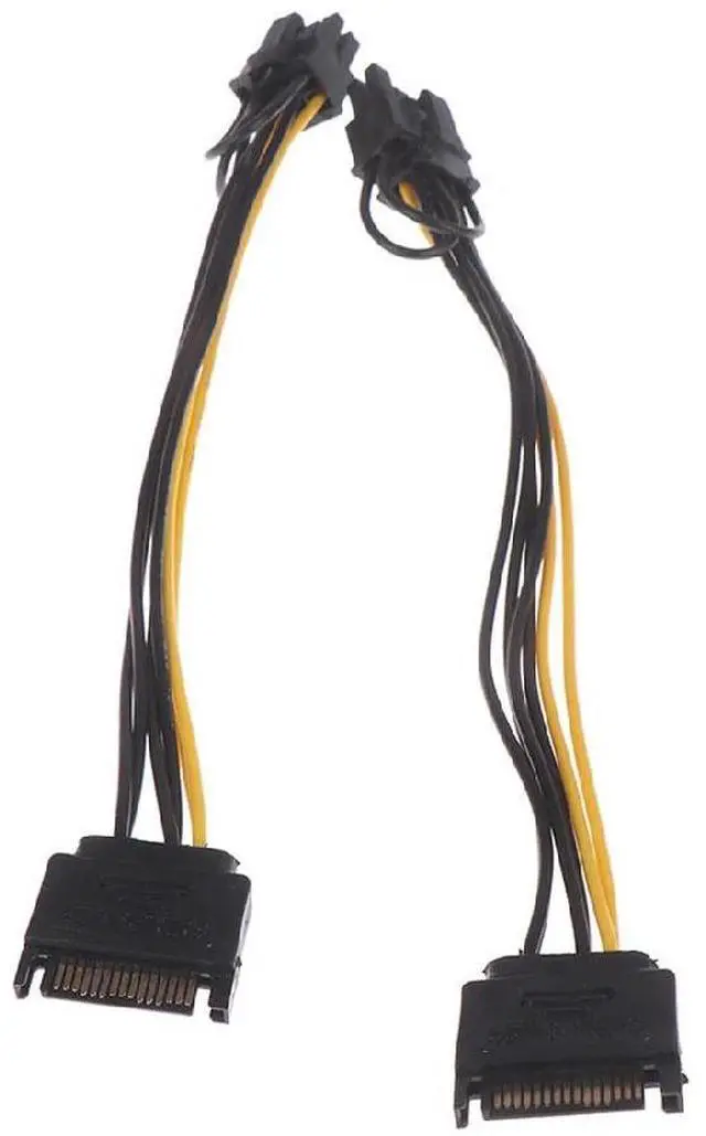 Main image of SATA 15-pin to 8-pin PCI-E Cable 20cm