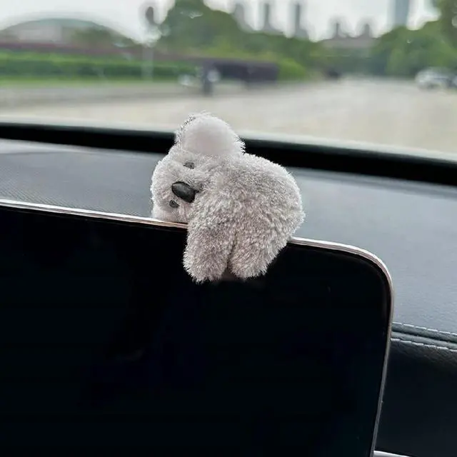 Main image of Cute Koala Plush Rearview Decoration