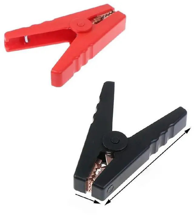 Main image of 100A Crocodile Alligator Clips Insulated Chargers