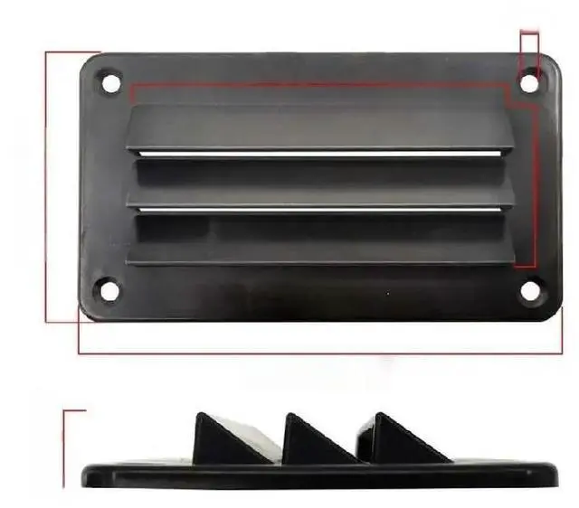 Main image of Grill Ventilation Ducting Cover Marine