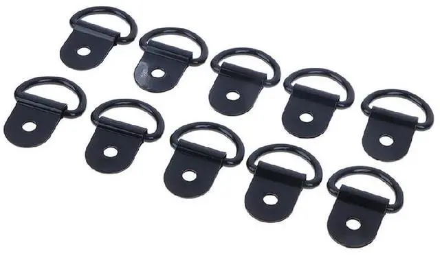 Main image of D-Shape Pull Hook Tie Down Ring 10pcs