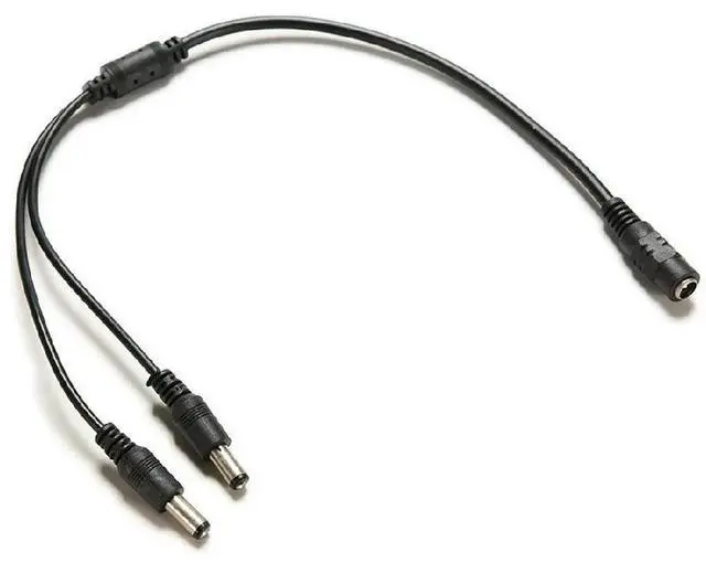 Main image of DC 12V Y Splitter 1F to 2M for CCTV