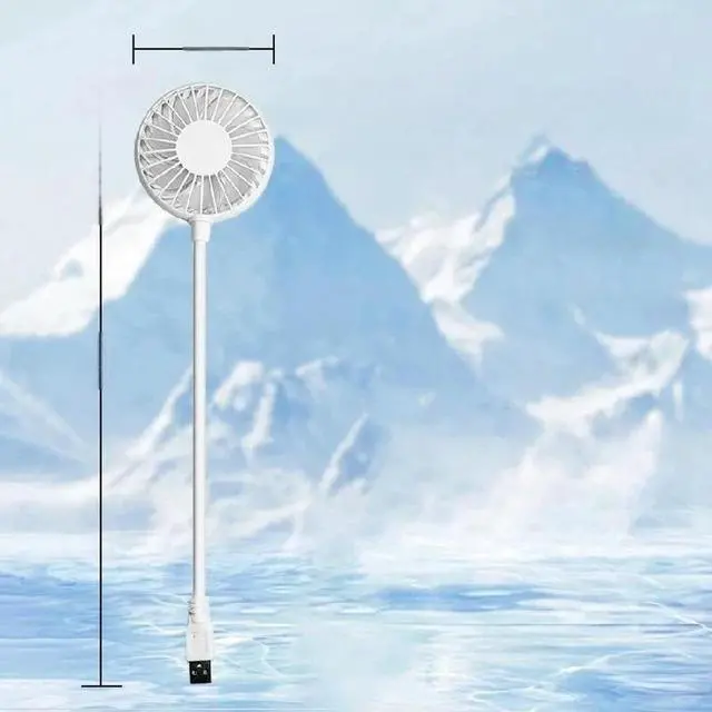 Main image of Silent Cooling USB Rechargeable Fan