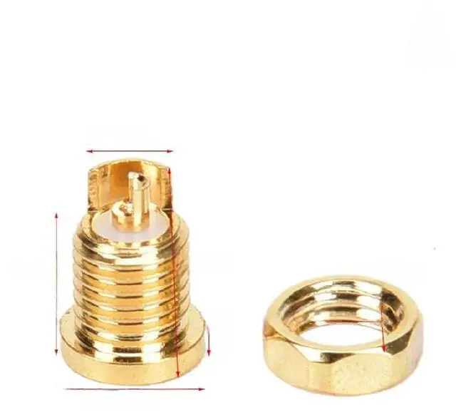 Main image of Gold MMCX Female Jack PCB Mount