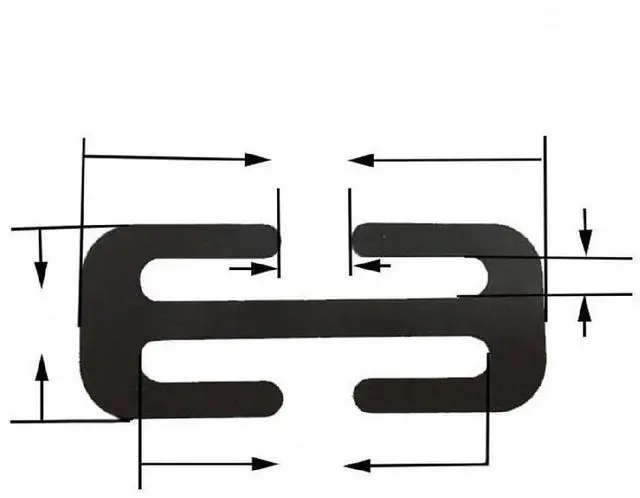 Main image of Safety Seat Belt Adjuster Metal 58/70MM