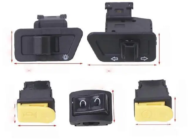 Main image of Motorcycle Button Switch Headlight Horn Starter