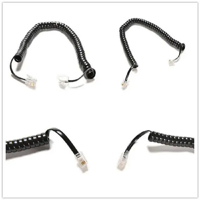 Main image of 2M Telephone Handset Coil Cord