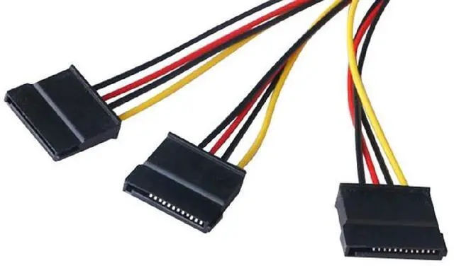 Main image of 4-Pin Molex to 3 SATA Power Splitter