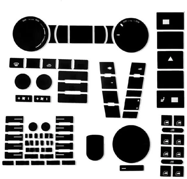 Main image of Worn Button Repair Sticker for Touareg
