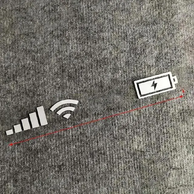 Main image of Signal WIFI Power Logo Car Windshield Sticker Decal