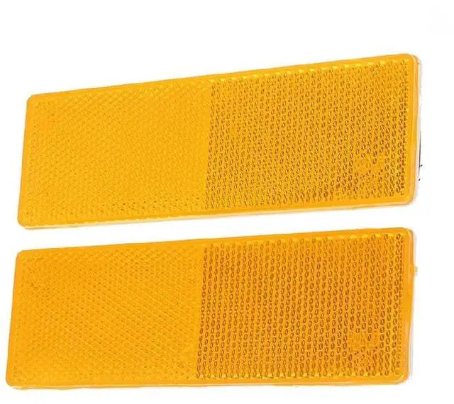 Main image of Red Rectangular Reflector 2x for Trailer