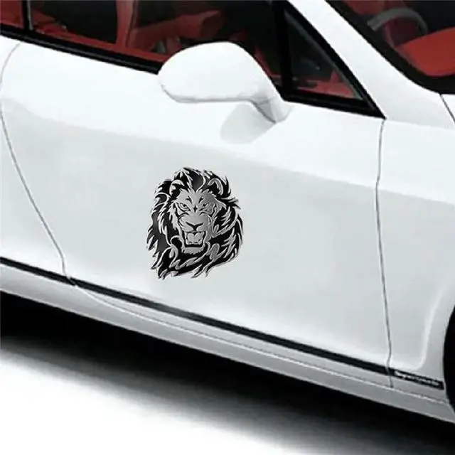 Main image of 3D Aluminum Lion Emblem Badge