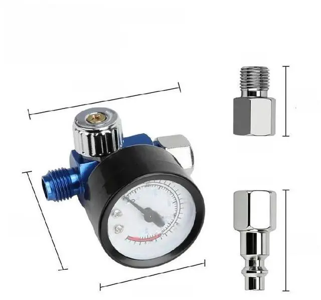 Main image of 1/4" Air Pressure Regulator Gauge