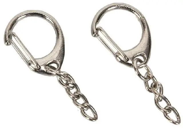 Main image of Polished Keyring Split Ring 10pcs