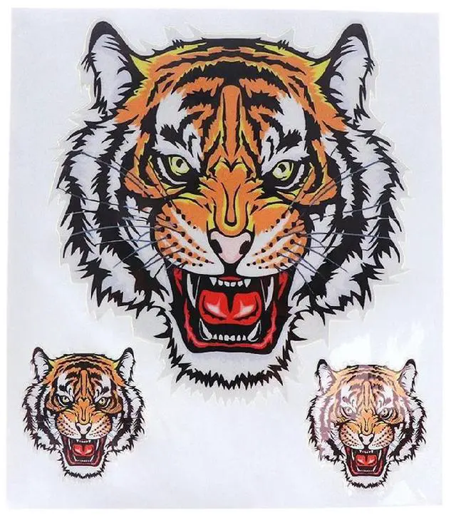 Main image of Three Tiger Heads Car Vinyl Decal