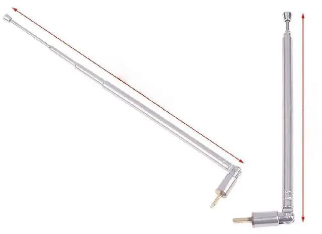 Main image of 4/7-Section Telescopic TV Antenna 765mm