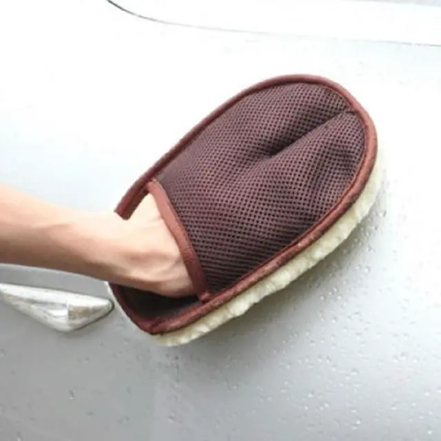 Main image of Plush Vehicle Wash Mitten Glove