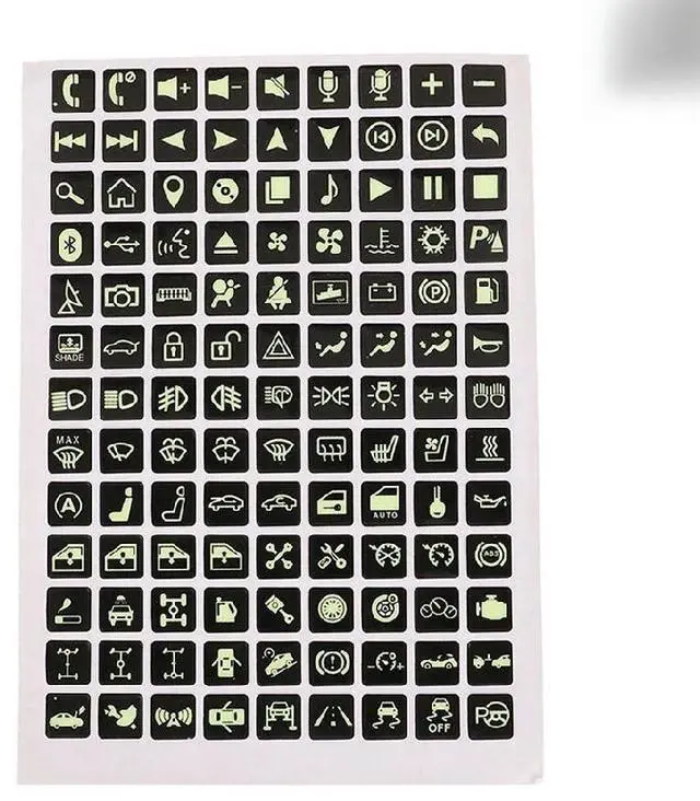 Main image of Luminous Rocker Switch Circuit Panel Sticker