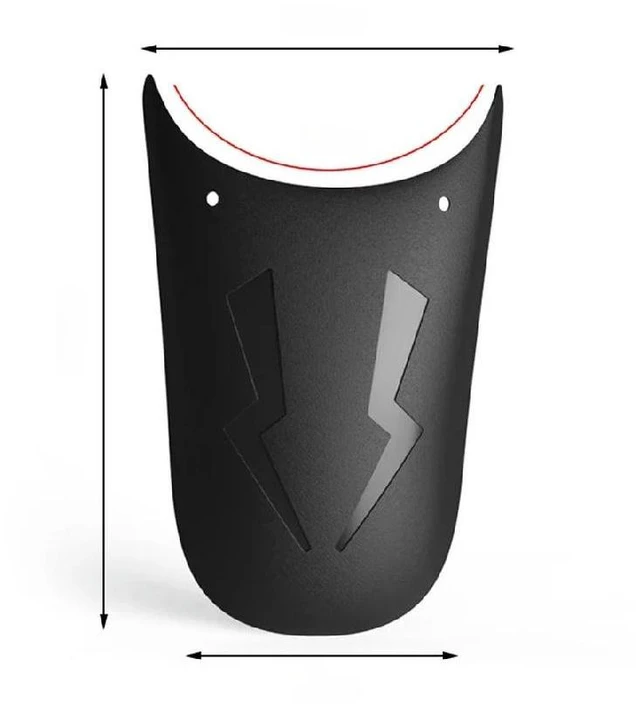 Main image of Lengthen Front Fender Mudguard