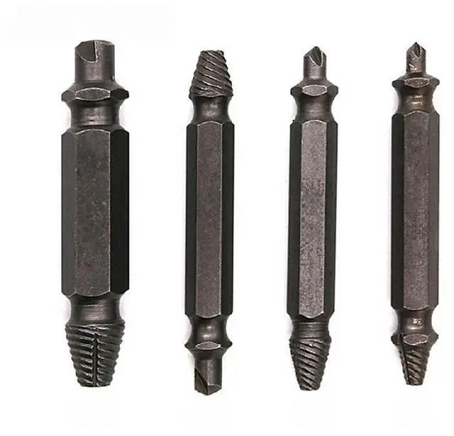 Main image of Broken Bolt Extractor Drill Bits 4PCs