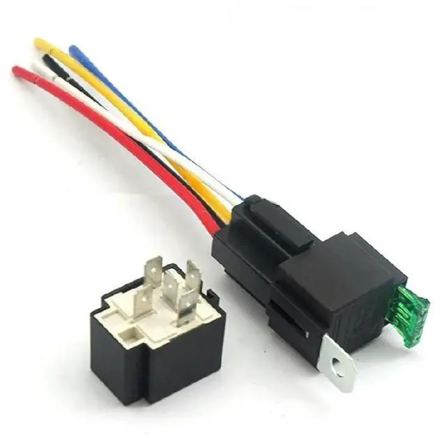 Main image of 12V DC 30A Fused Relay 4Pin/5Pin Automotive