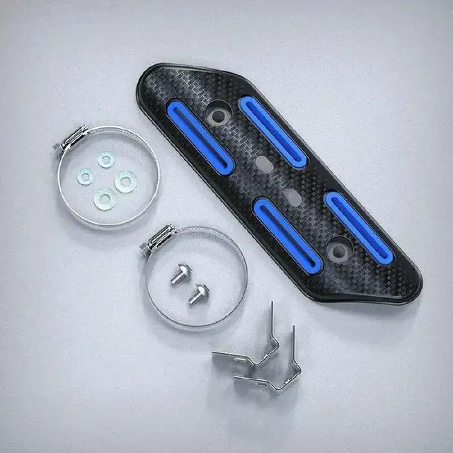Main image of Motorcycle Exhaust Heat Protector Shield Cover