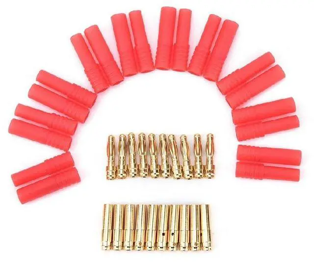 Main image of Gold Plated 4mm Banana Plug 10pcs
