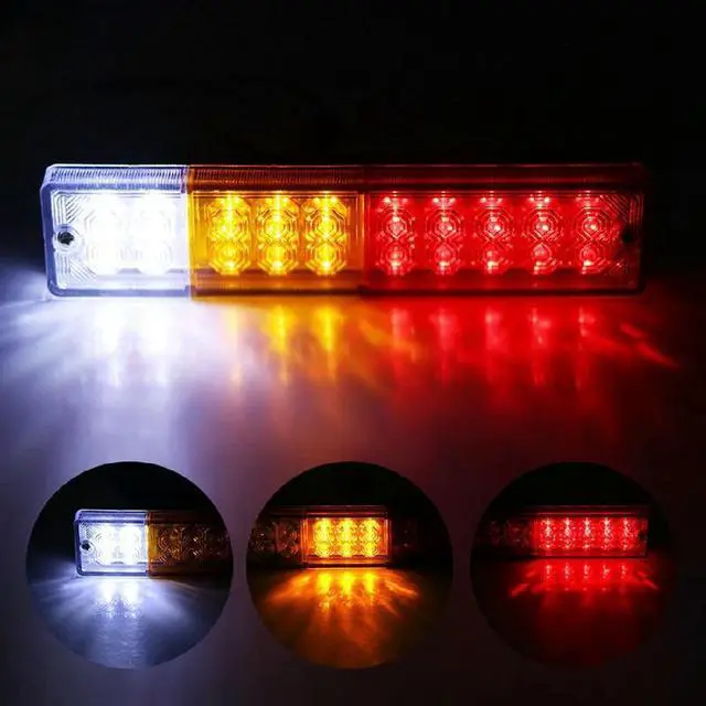 Main image of 20 LED Waterproof Tail Light Truck Trailer