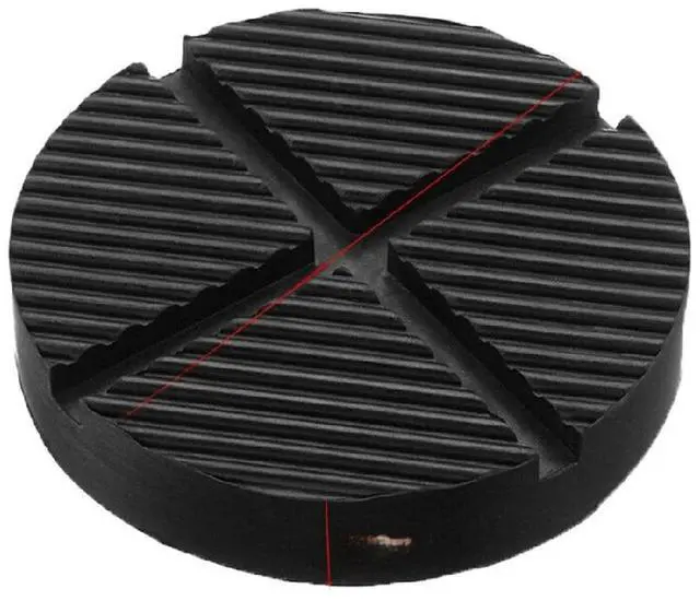Main image of Cross Slotted Floor Jack Rubber Pad