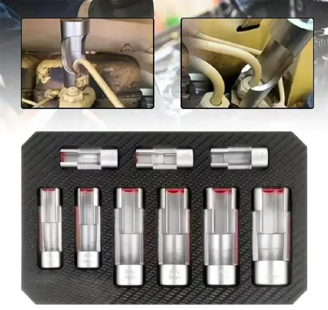 Main image of O2 Oxygen Sensor Socket Wrench Remover 9pcs