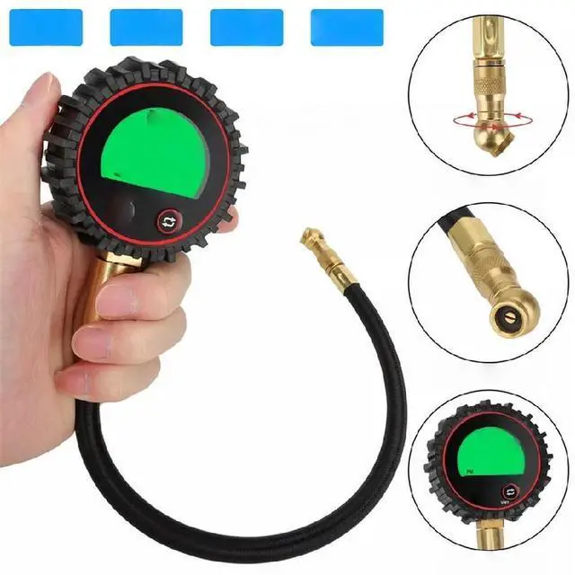 Main image of Digital Tire Inflator Gauge with Hose