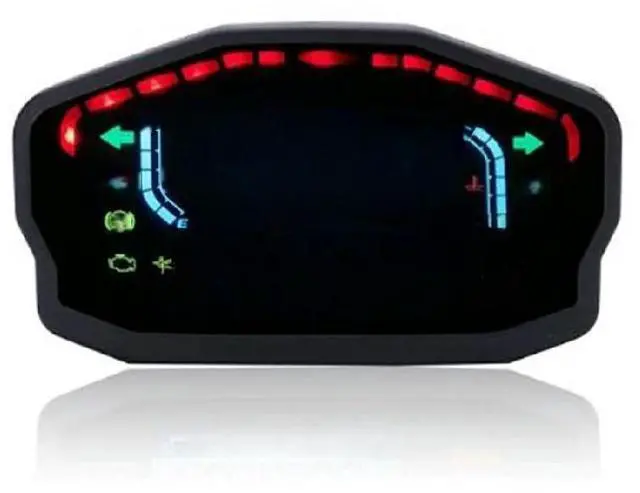 Main image of LCD Tachometer Speedometer Gauge
