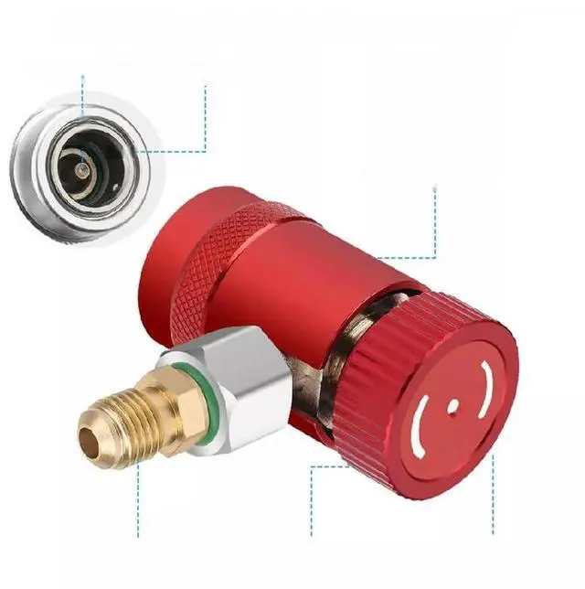 Main image of R1234yf Quick Connector Adapter 2Pcs