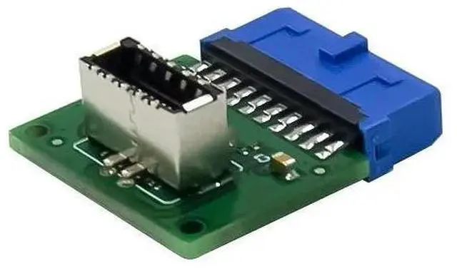 Main image of FOR USB 3.0 Internal Header to USB 3.1/3.2 Type C front Type E Adapter 20pin to 19pin converter for pc motherboard Connector Riser