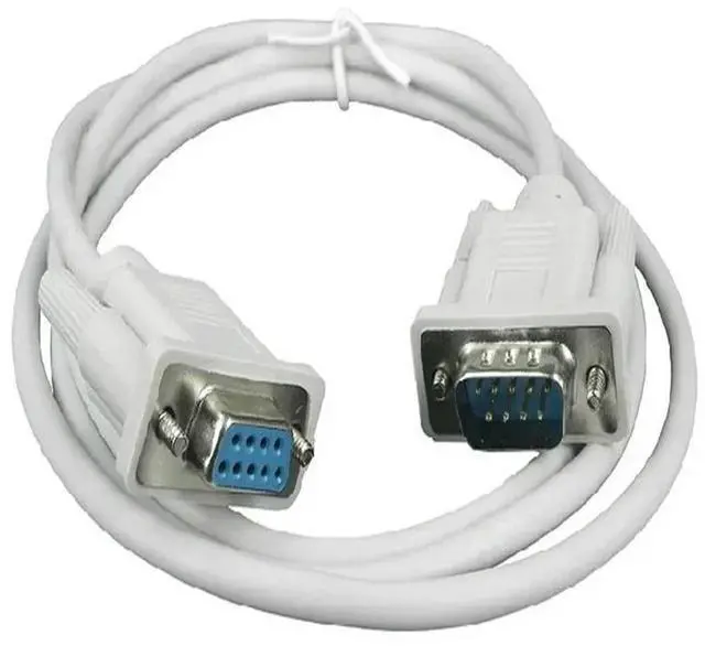 Main image of FOR 1.5M Serial RS232 9-Pin Male To Female DB9 9-Pin PC Converter Extension Cable