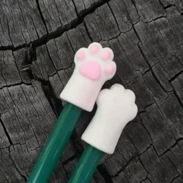 Main image of FOR 3Pieces Chewing-proof Silicone Pencil Top Silicone Pencil Tip Protectors Covers