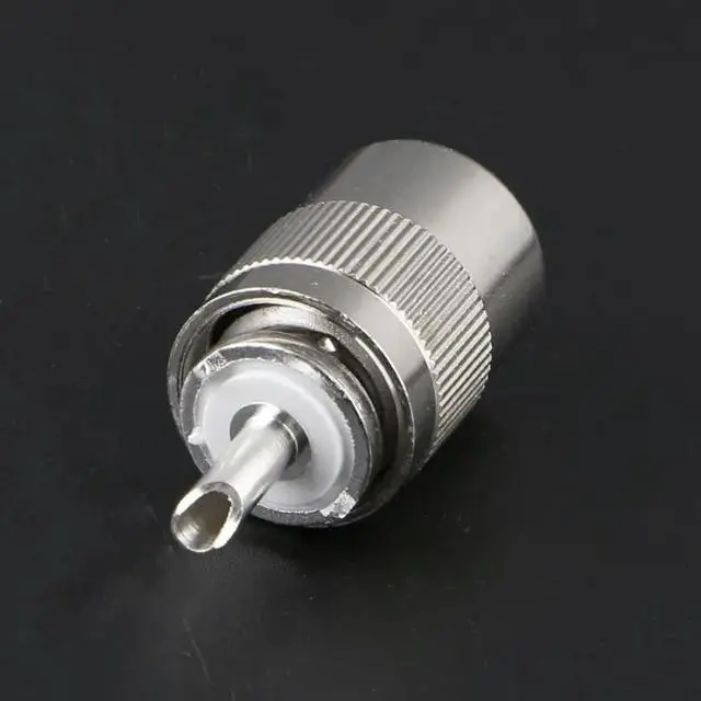 Main image of FOR UHF Male PL259 Plug Solder RG8 RG213 LMR400 7D-FB Cable Connector Silver