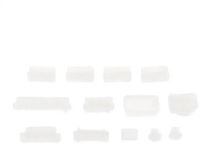 Main image of FOR 13PCS Plugs Soft Silicone Data Port USB Protector Set Laptop Dus