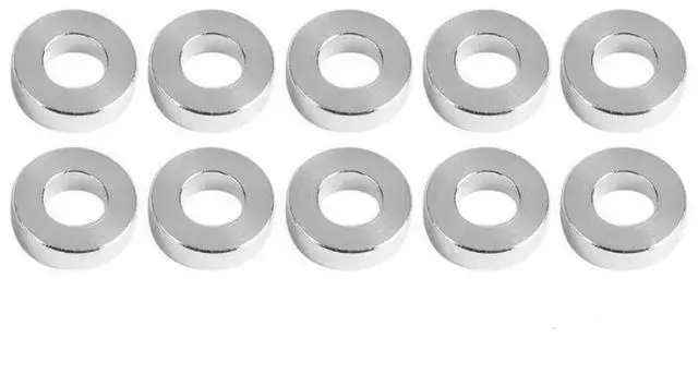 Main image of FOR 10x Flat Round Washers Gaskets Aluminum Spacers 3D Printer,DIY Model Accessories