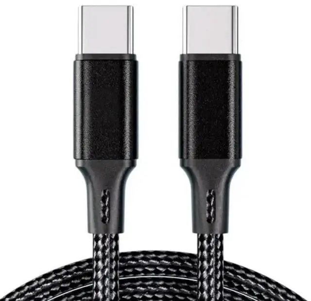 Main image of FOR 100W USB C Charging Cable Type C To Type C 1M Nylon Braided Fast Charging Cord For Phone 15 16 and More Gadgets