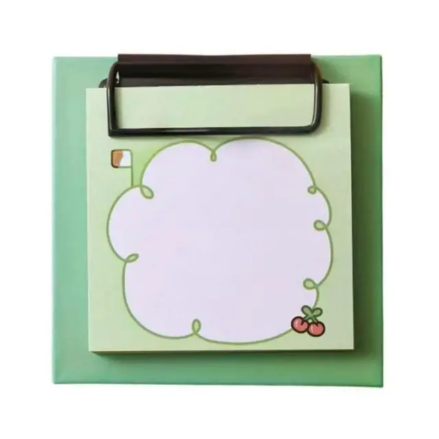 Main image of FOR Cartoon Note Pad with Clipboard 30Sheets 3x3Inch Small Writing Notepad Pocket Memopad For Study Work Daily Planning