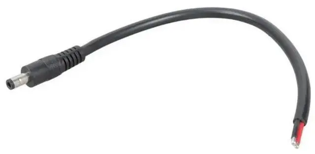 Main image of FOR Power Pigtails Cable 5.5mmx2.5mm Male Plug to Bare Wire Open End Power Supply Replacement Repair Cord for Camera